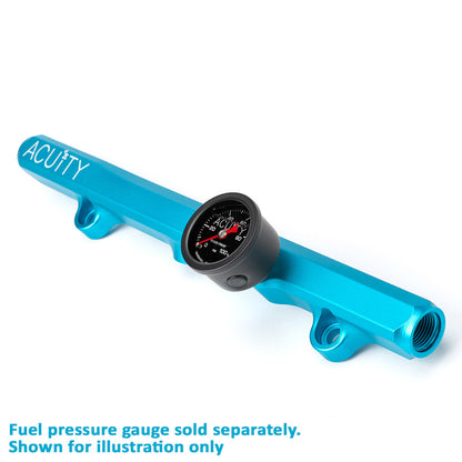 ACUITY Instruments K-Series Fuel Rail in Satin Teal Finish