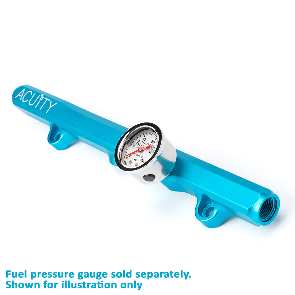 ACUITY Instruments K-Series Fuel Rail in Satin Teal Finish