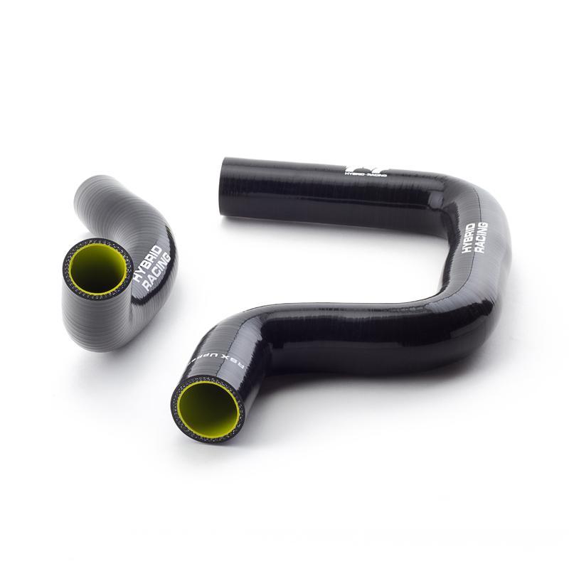 Hybrid Racing Silicone Radiator Hoses (02-06 Acura RSX & 02-05 Civic Si) Black HYB-RAH-01-18