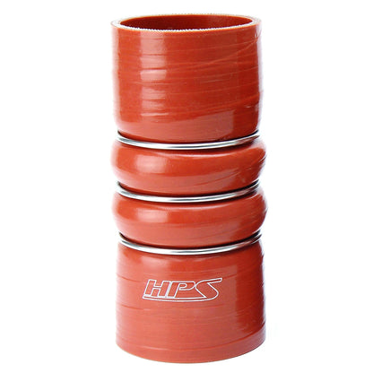 HPS 2.25 inch ID 6 inch Long Ultra High Temp 4-ply Aramid Reinforced Silicone CAC Coupler Hose Hot Side 57mm ID 152mm Length