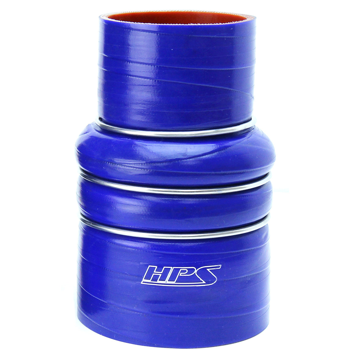 HPS 3 inch - 3.5 inch ID 6 inch Long High Temp 4-ply Reinforced Silicone CAC Coupler Hose Cold Side 76mm - 89mm ID 152mm Length