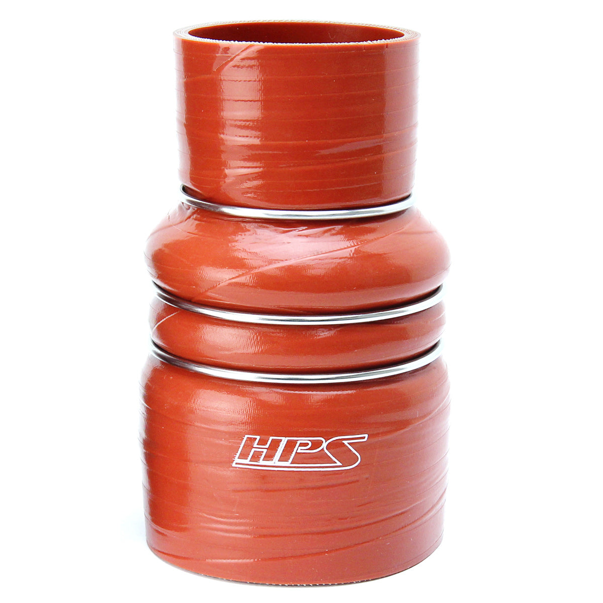 HPS 3 inch - 4 inch ID 6 inch Long Ultra High Temp 4-ply Aramid Reinforced Silicone CAC Coupler Hose Hot Side 76mm - 102mm ID 152mm Length