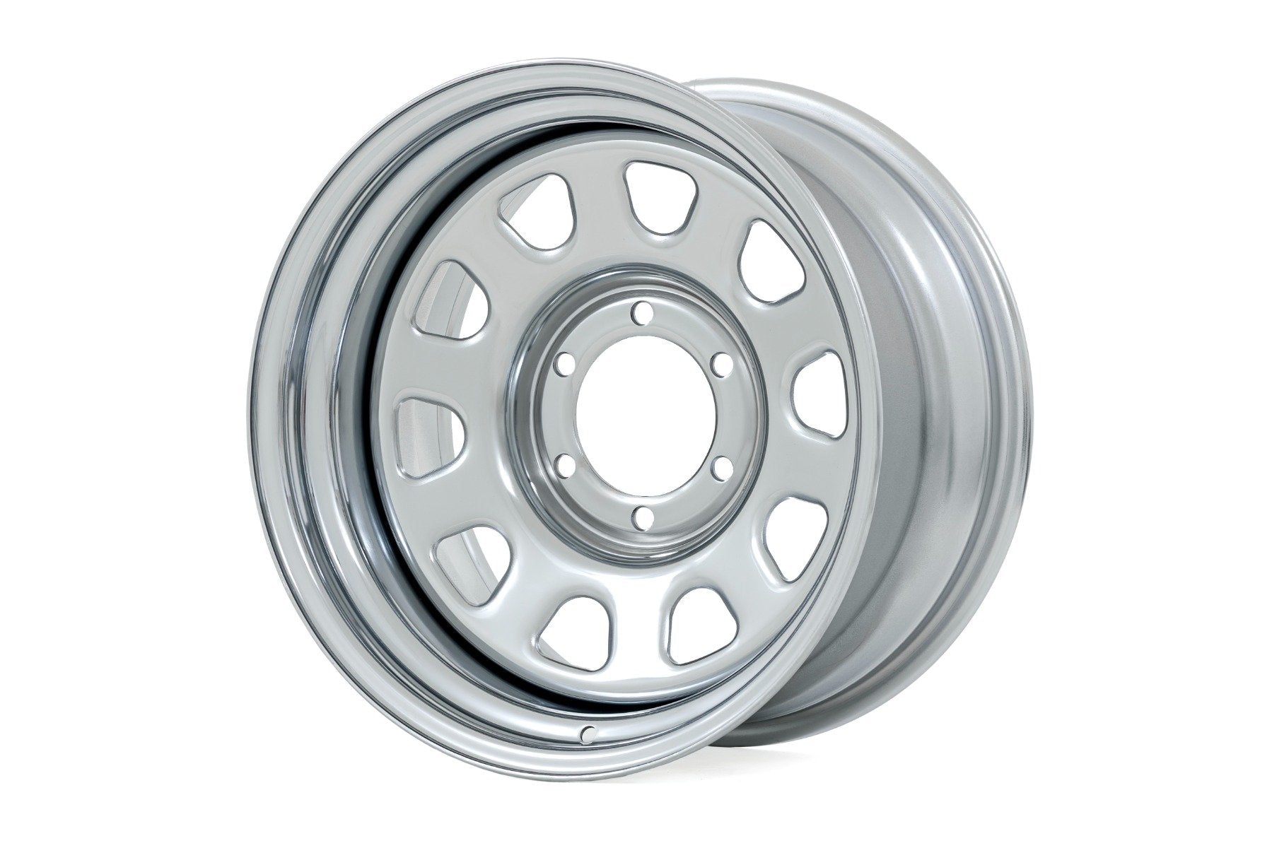 Steel Wheel | Chrome | 16x8 | 5x4.5 | 3.30 Bore | -6