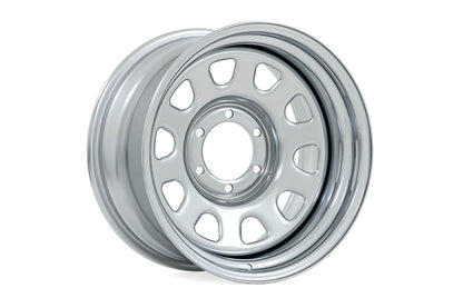 Steel Wheel | Chrome | 17x9 | 5x5 | 3.30 Bore | -12