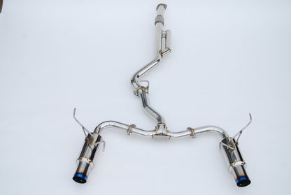 Invidia 2022+ Subaru WRX N1 Twin Outlet Single Layer Tip Cat-Back Exhaust