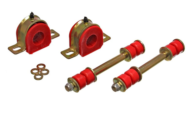 Energy Suspension 82-04 GM Blazer/S-10/S15 / 91-94 Oldsmobile Bravada Complete Front Sway Bar Red Bu