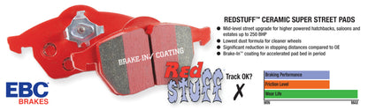 EBC Brakes Redstuff Ceramic Brake Pads