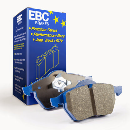 EBC 09-12 Porsche Boxster (Cast Iron Rotors only) 2.9 Bluestuff Rear Brake Pads