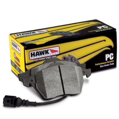 Hawk 06-10 Chevy Corvette (OEM Pad Design) Rear Performance Ceramic Sreet Brake Pads