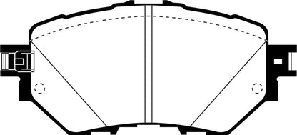 EBC 14+ Mazda 3 2.0 (Mexico Build) Greenstuff Front Brake Pads