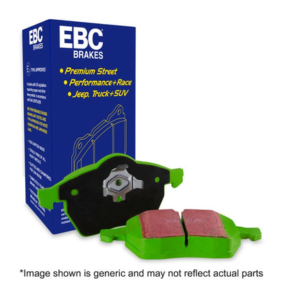 EBC 13+ Ford F250 (inc Super Duty) 6.2 (2WD) Greenstuff Front Brake Pads