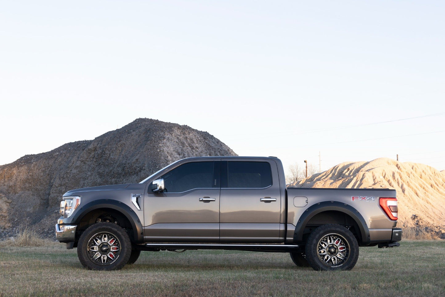 Pocket Fender Flares | D1 Stone Gray | Ford F-150 2WD/4WD (2021-2024)