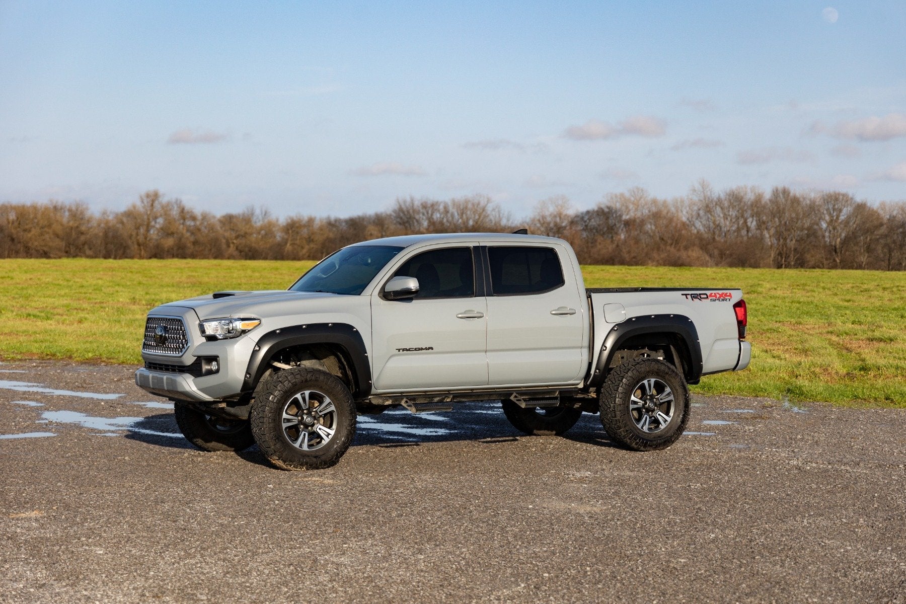 Pocket Fender Flares | 1D6 Silver Sky Metallic | Toyota Tacoma 2WD/4WD (16-23)
