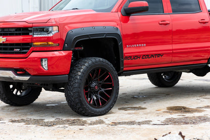 Fender Flares | Defender l 5'9" Bed  | G7J Rainforest Green | Chevy Silverado 1500 (14-18)