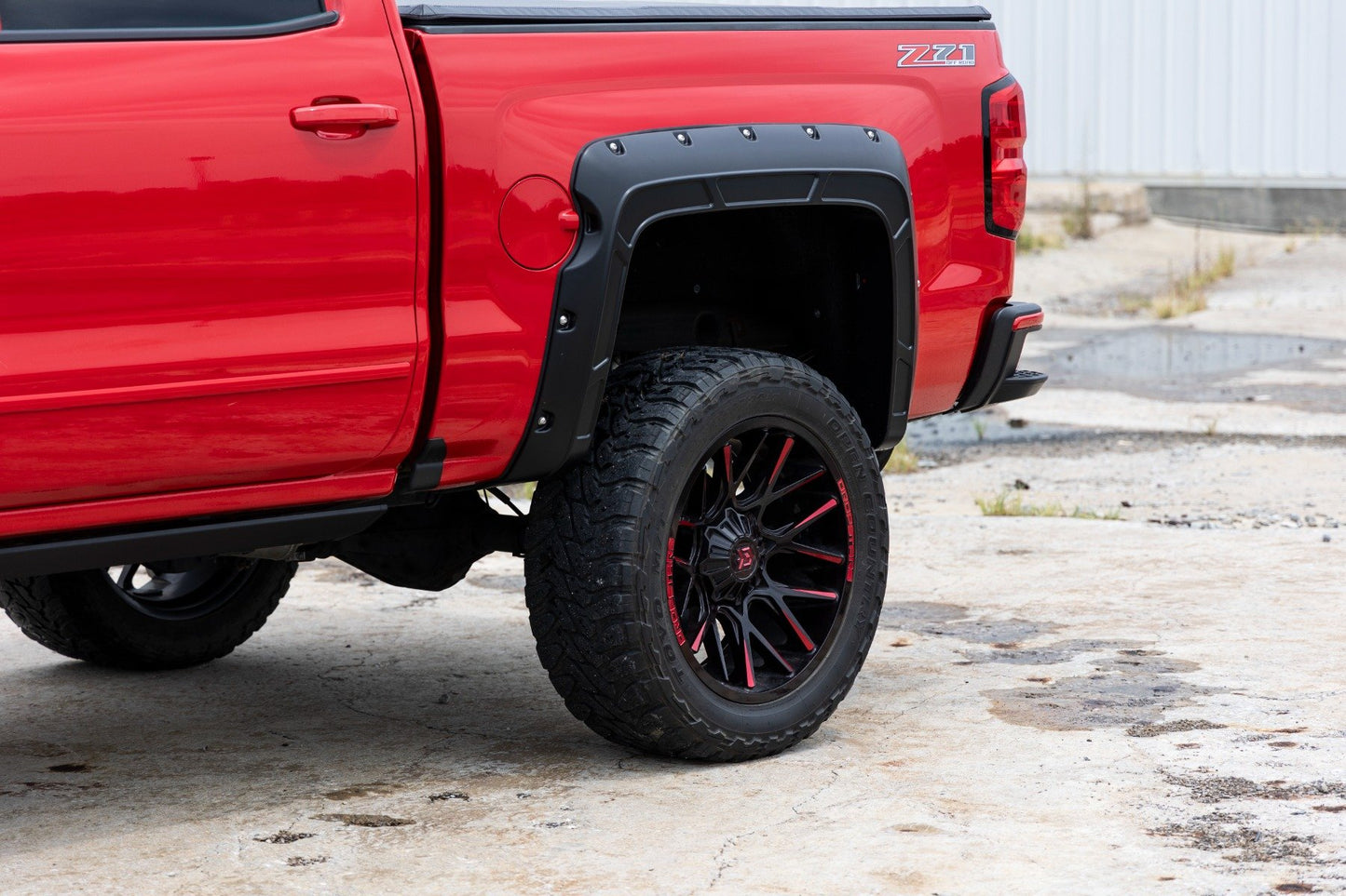 Fender Flares | Defender l 5'9" Bed  | GA0 North-Sky Blue | Chevy Silverado 1500 (14-18)