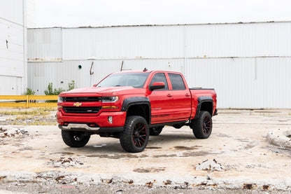 Fender Flares | Defender | 6'7" & 8' Bed | G1C Overcast | Chevy Silverado 1500 (14-18)