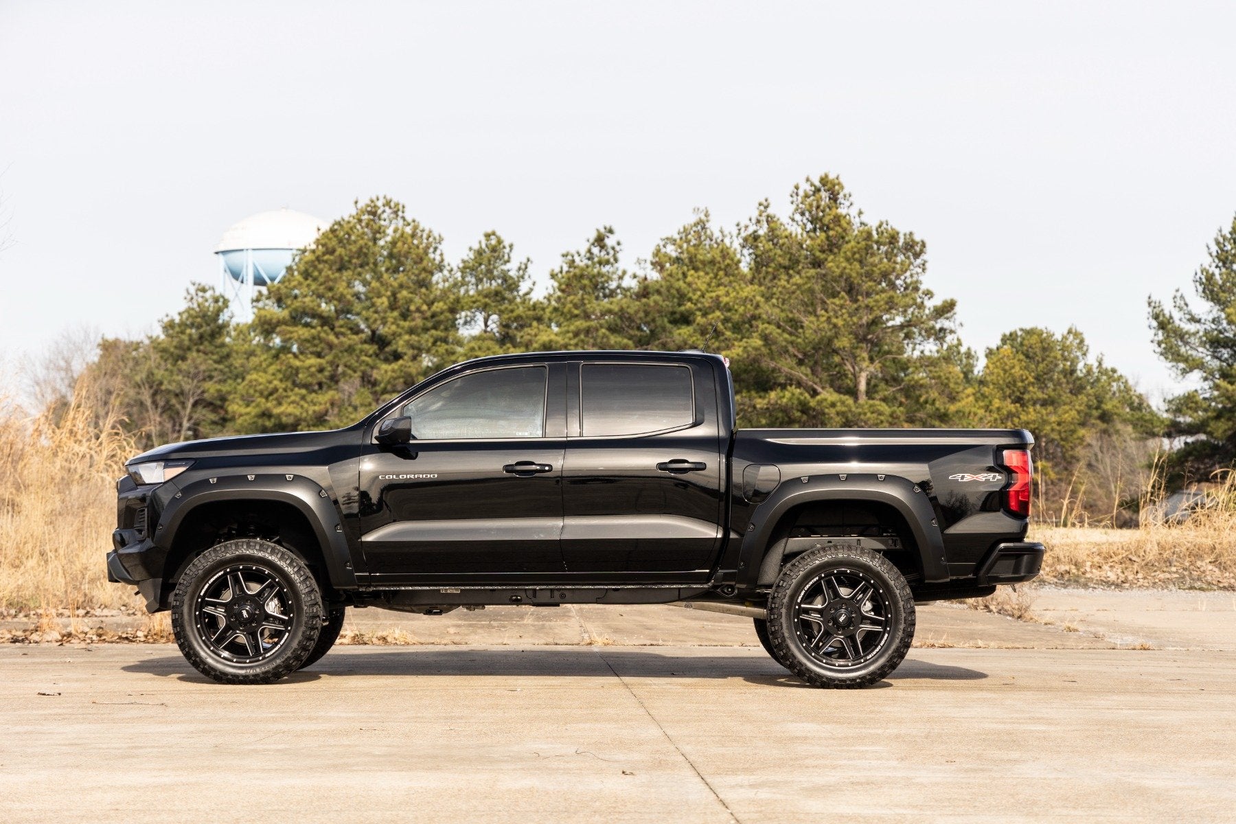 Pocket Fender Flares | GBA Gloss Black | Chevy Colorado 2WD/4WD (2023-2024)