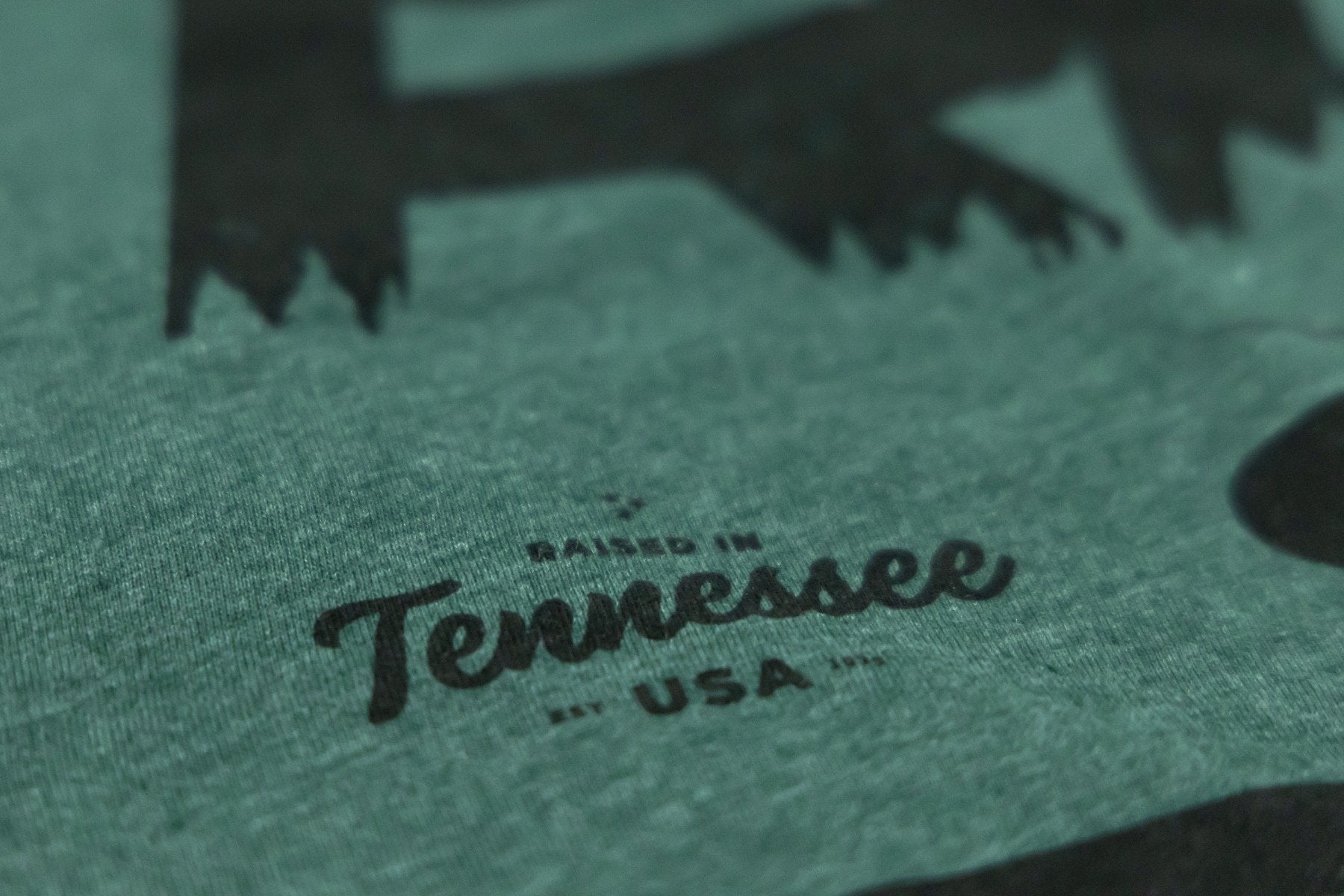 Rough Country T-Shirt | RC Mountains | Forest Green | SM