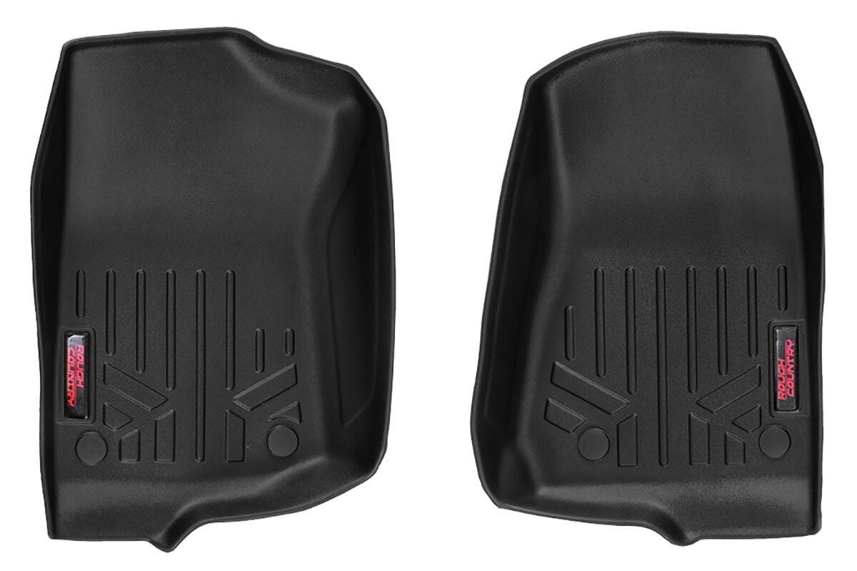 Floor Mats | FR | 2 Door | Jeep Gladiator JT (20-24)/Wrangler JL (18-24)/Wrangler Unlimited (18-24) 