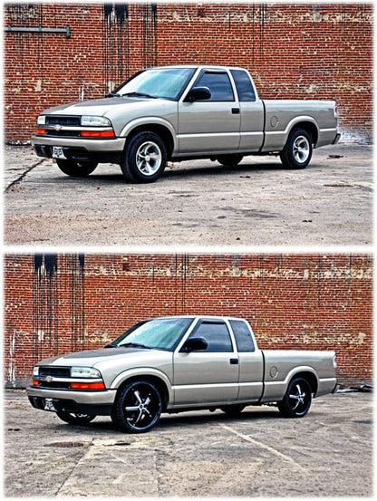Lowering Kit | 2 Inch FR | 2.5 Inch RR | Chevy/GMC Blazer/S10 Truck/S15 Jimmy (82-03)