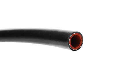 HPS 9/16" (14mm) ID High Temperature Reinforced Silicone Heater Hose Tubing, 25 Feet Roll, Black