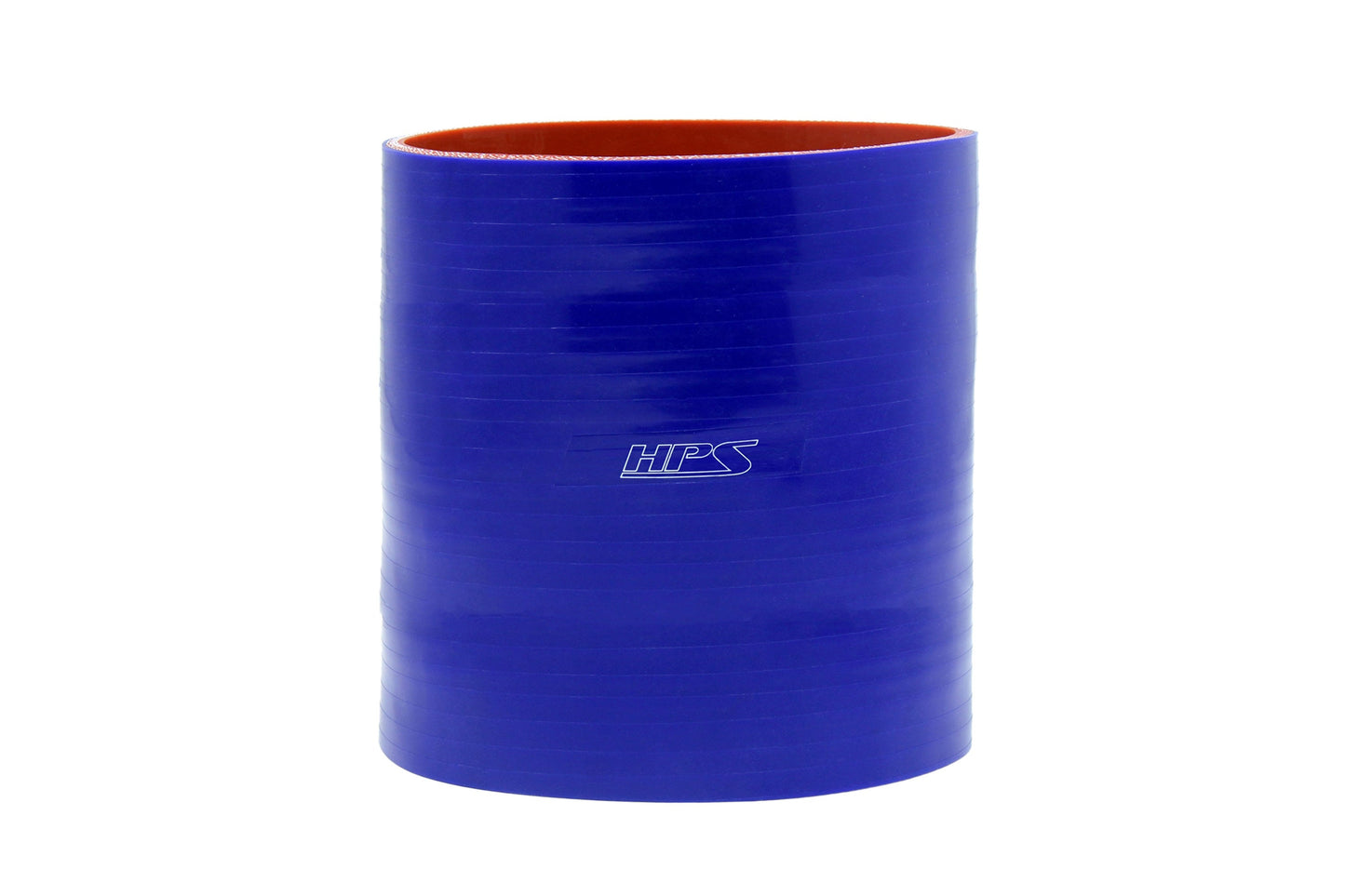 HPS 5 inch ID 9 inch Long High Temp 4-ply Reinforced Silicone Straight Coupler Hose Blue 127mm ID 229mm Length