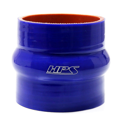 HPS 7 inch ID 6 inch Long High Temp 6-ply Reinforced Silicone Hump Coupler Hose Blue 178mm ID 152mm Length
