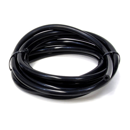 HPS 9/32 inch 7mm ID Black High Temp Silicone Vacuum Hose Tubing - 10 Feet Roll
