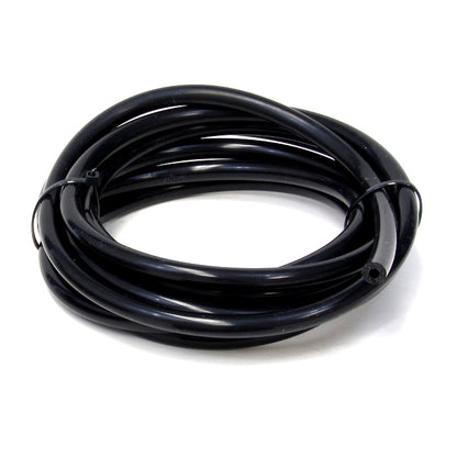 HPS 5/64 inch 2mm ID Black High Temp Silicone Vacuum Hose Tubing - 25 Feet Roll
