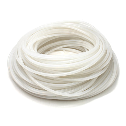 HPS 1/4 inch 6mm ID Clear High Temp Silicone Vacuum Hose Tubing - 100 Feet Roll