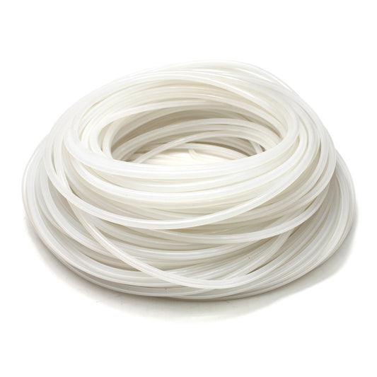 HPS 5/32 inch 4mm ID Clear High Temp Silicone Vacuum Hose Tubing - 50 Feet Roll