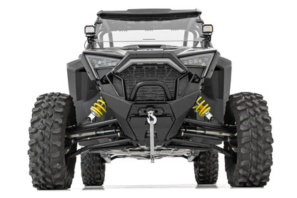 LED Light Kit | "A" Pillar Mount | 2" Black Pair | Amber DRL | Polaris RZR PRO XP 