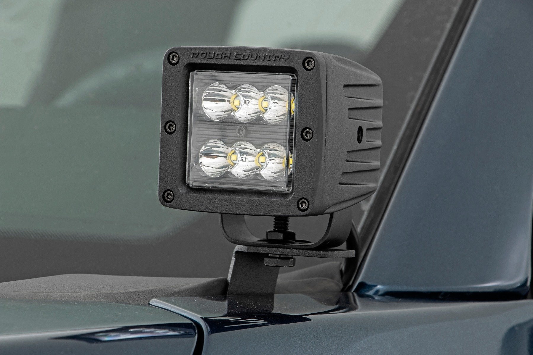 LED Light Kit | Ditch Mount | 2" Spectrum Pair | Spot | Ford F-150 (15-24)/F-150 Lightning (22-24) 
