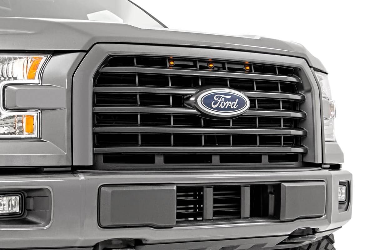 LED Light Kit | OEM Grill Mount | Amber Marker | Ford F-150 2WD/4WD (15-17)