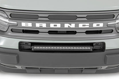 LED Light Kit | Bumper Mount | 20" Black Single Row | Ford Bronco Sport (21-24)