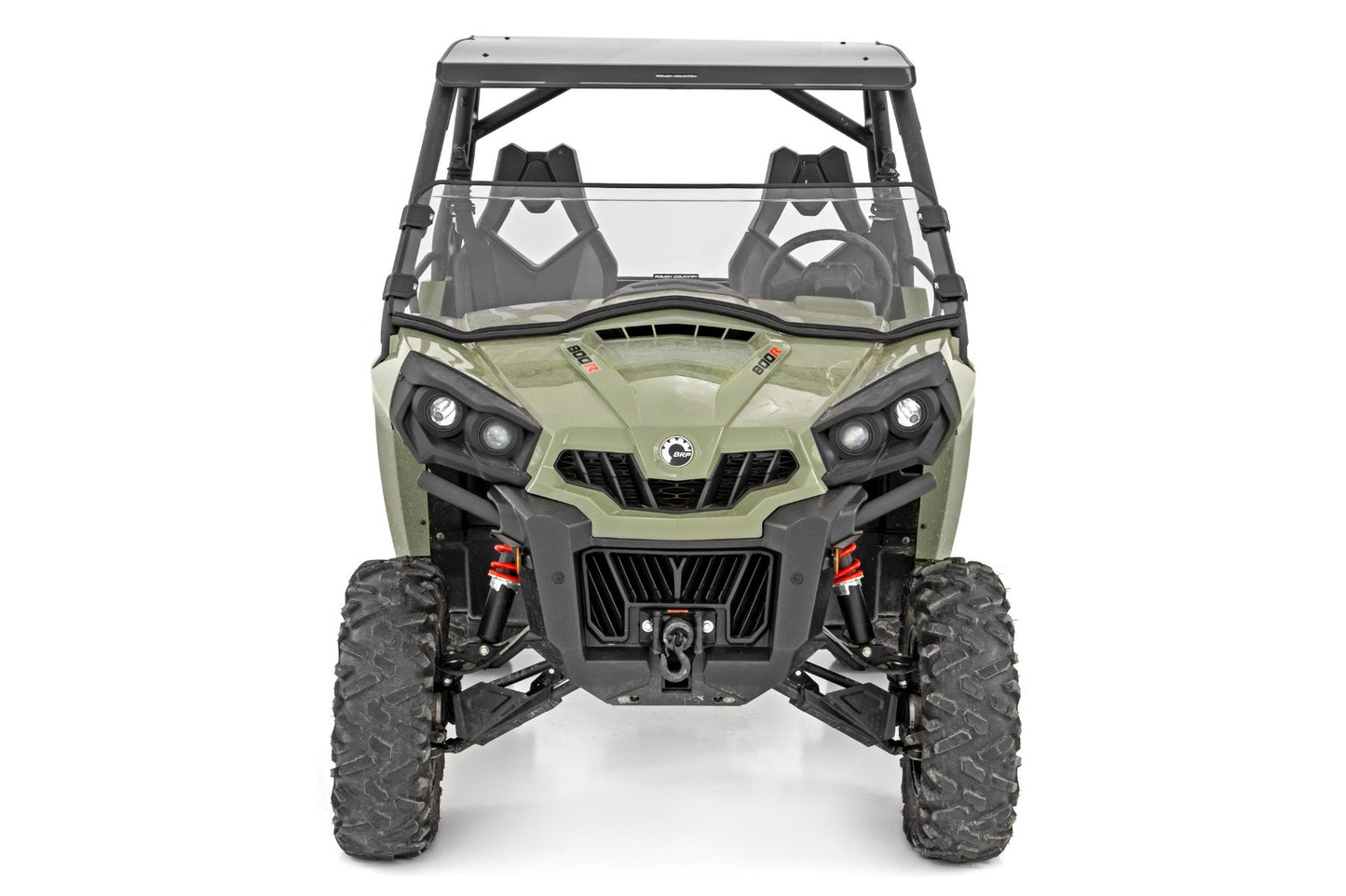 Half Windshield | Scratch Resistant | Can-Am Commander 1000