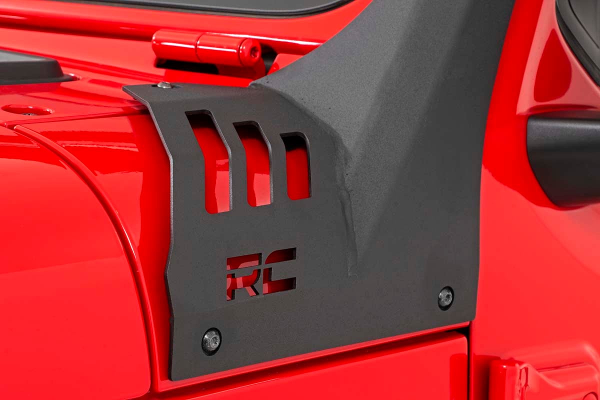 LED Light Kit | Windshield Mount | 50" BLK Single Row | Jeep Gladiator JT/Wrangler JL (18-24)