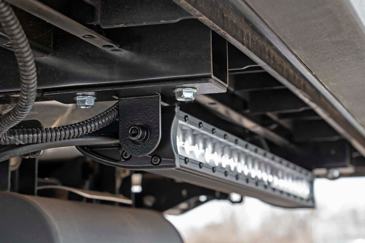 LED Light | Under Bed Mount | 20" Black Single Row | Midsize | Polaris Ranger 500/570/800