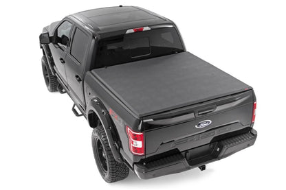 Soft Tri-Fold Bed Cover | 5'7" Bed | Ford F-150 (21-24)/F-150 Lightning (22-24) 