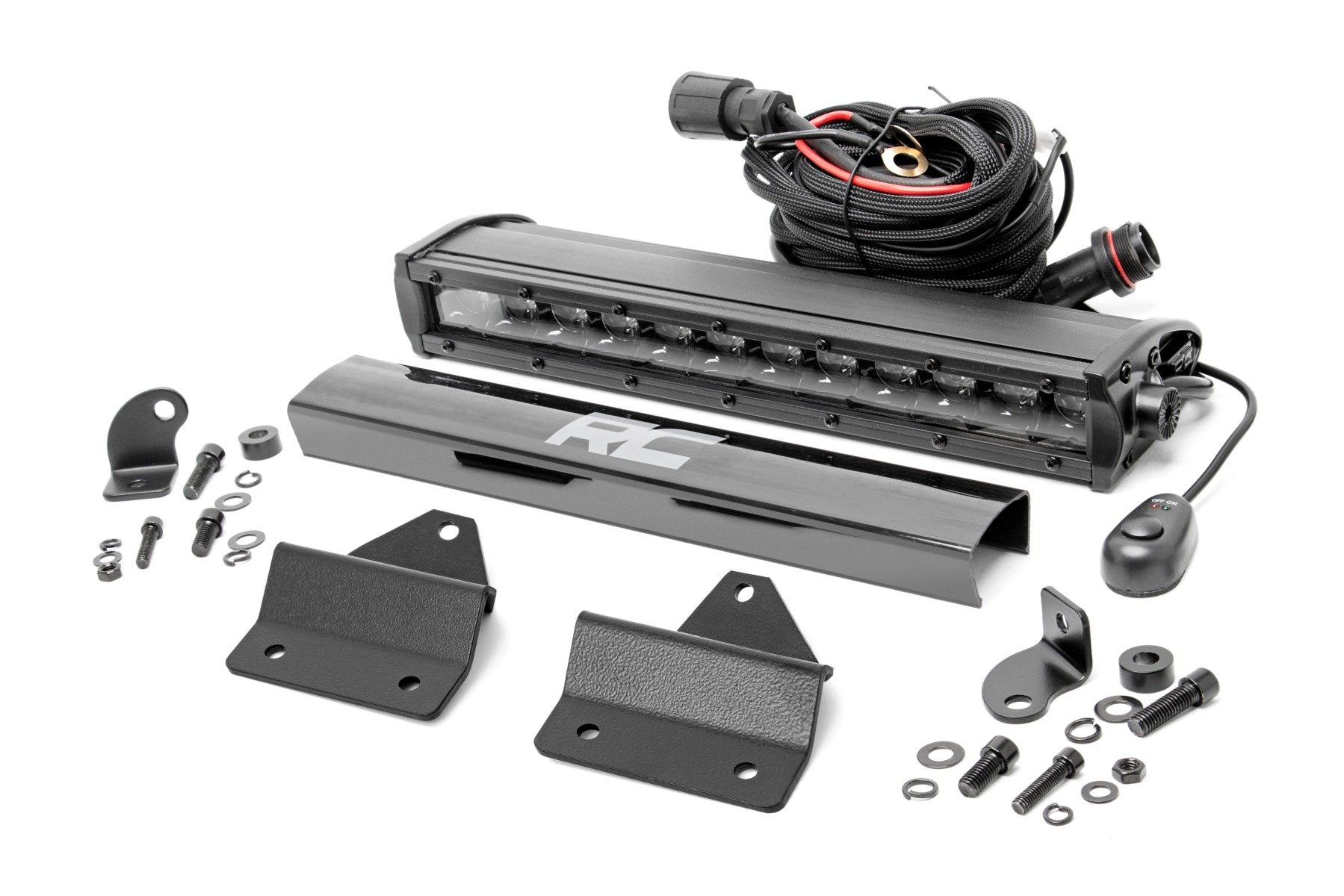 12" LED Light Kit | Hood Mount | Single Row | Intimidator GC1K/GC1K Crew 