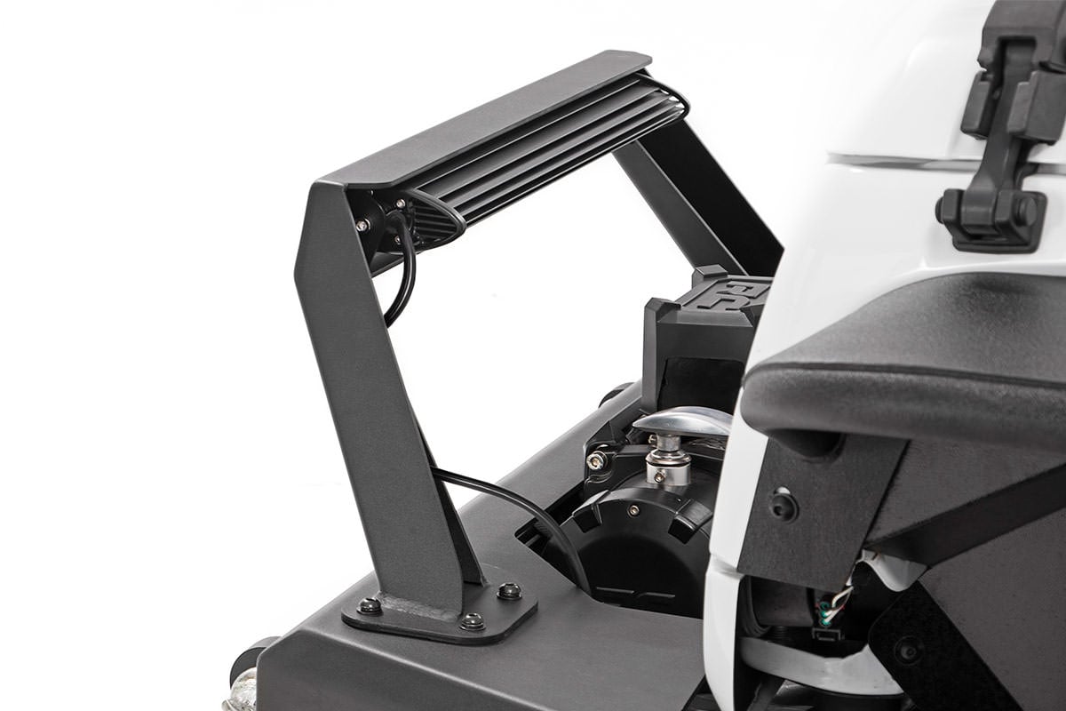 FR Bumper | Stubby | Hoop | BLK LED | Jeep Gladiator JT/Wrangler JK & JL/Wrangler Unlimited 