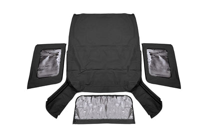 Soft Top | Replacement | Black | 2 Door | Jeep Wrangler JK 4WD (2007-2009)