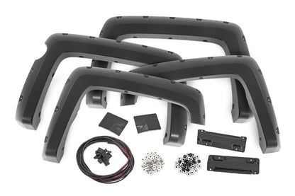 Pocket Fender Flares | 5'9" Bed | GXG Tungsten | Chevy Silverado 1500 (14-18 & Classic)