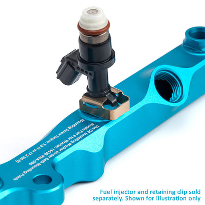 ACUITY Instruments K-Series Fuel Rail in Satin Teal Finish