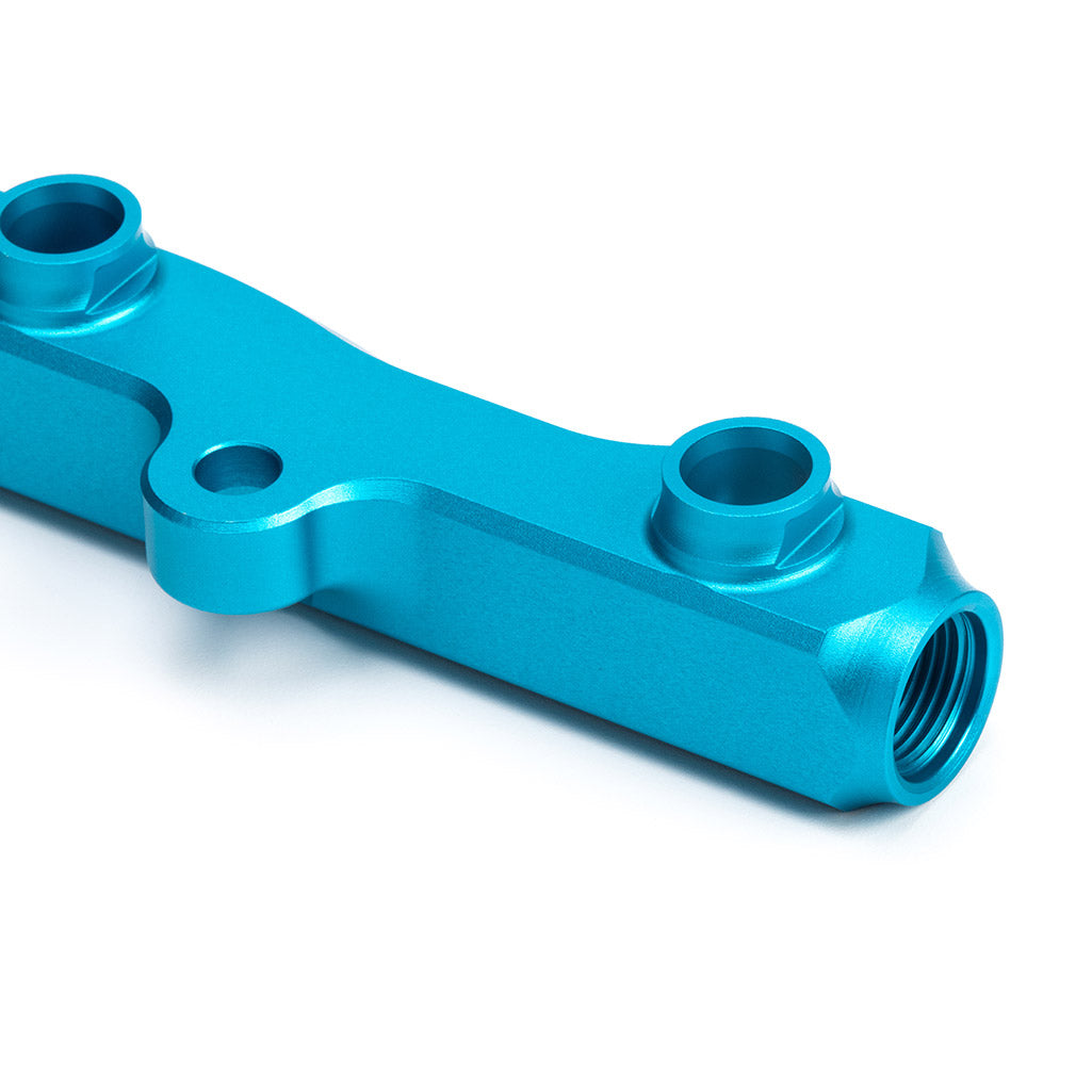 ACUITY Instruments K-Series Fuel Rail in Satin Teal Finish