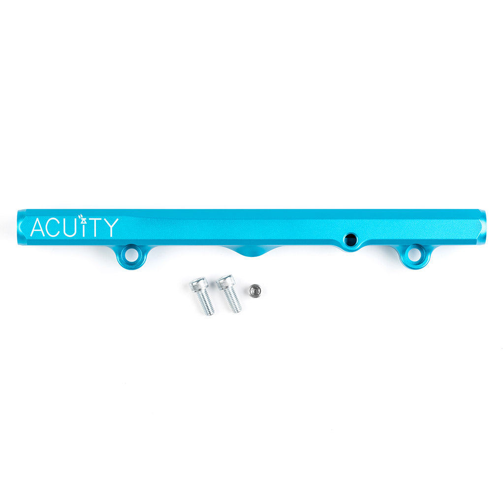 ACUITY Instruments K-Series Fuel Rail in Satin Teal Finish