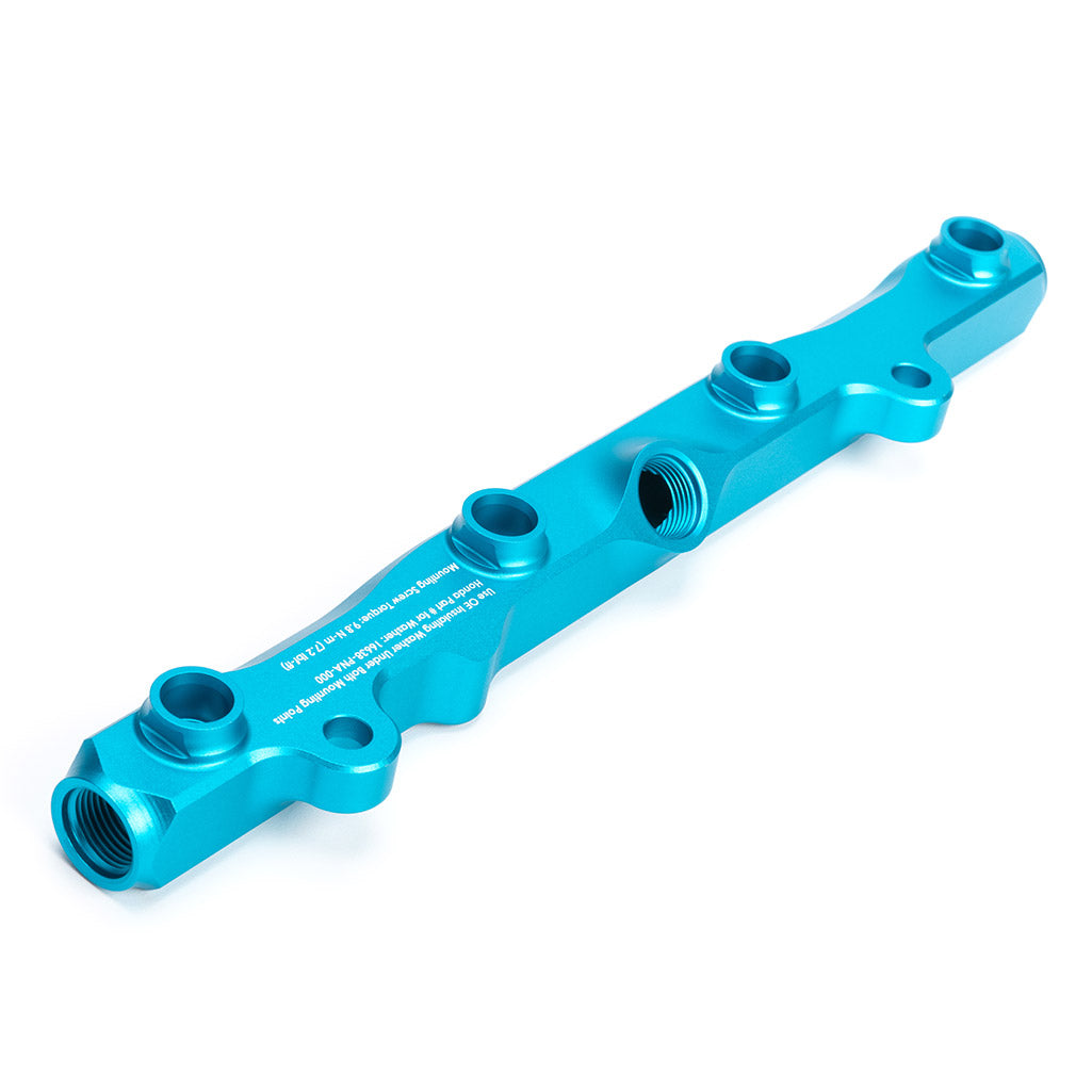 ACUITY Instruments K-Series Fuel Rail in Satin Teal Finish