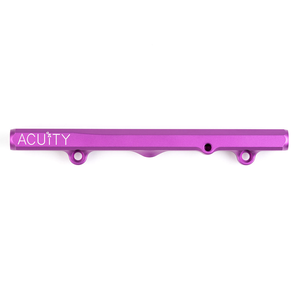 ACUITY Instruments K-Series Fuel Rail in Satin Purple Finish