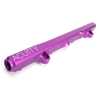 ACUITY Instruments K-Series Fuel Rail in Satin Purple Finish