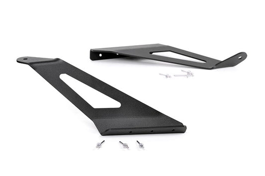 LED Light Mount | Upper Windshield | 50" Curved | Chevy/GMC Tahoe/Yukon (15-20)